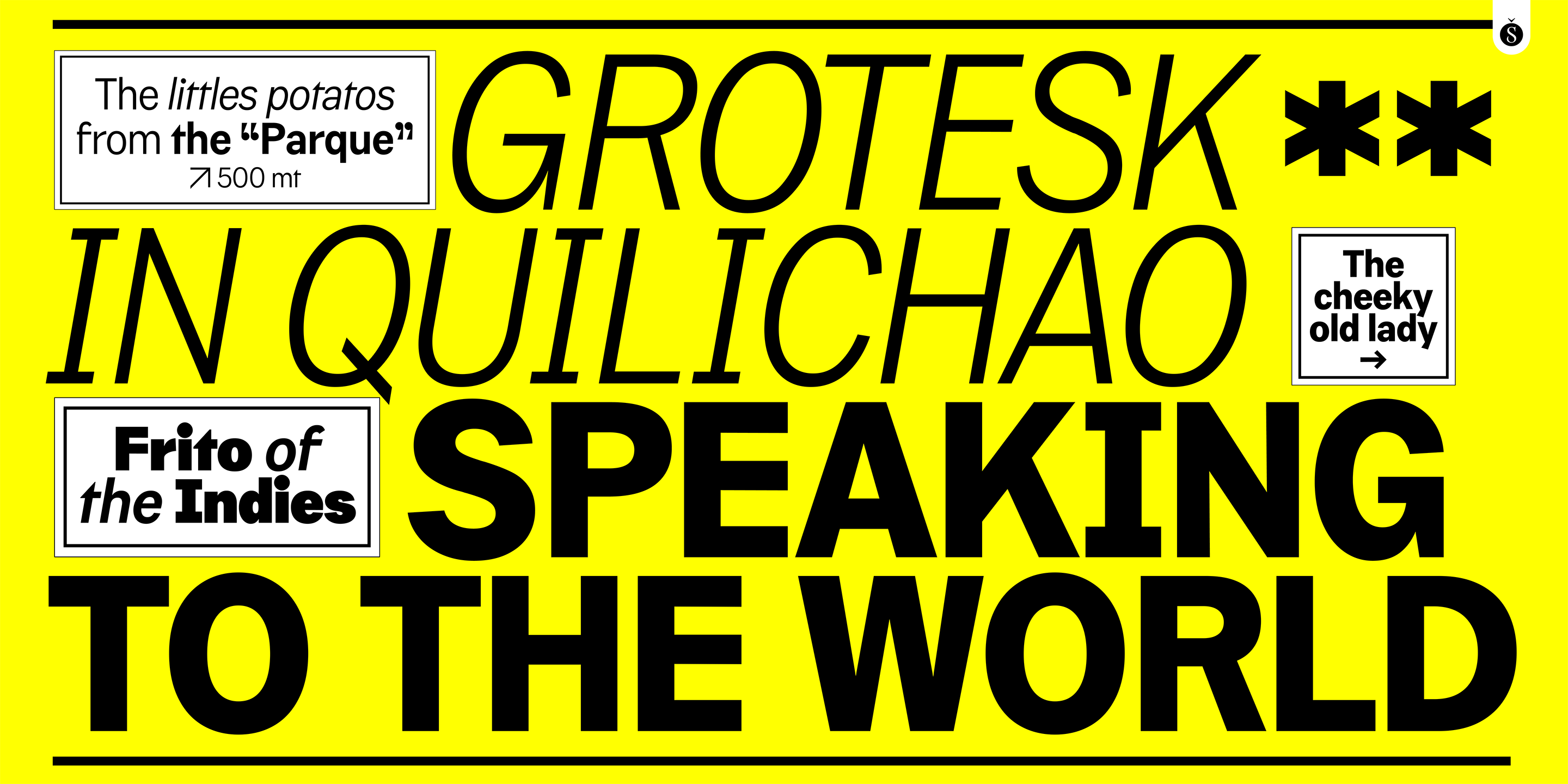 Quilichao Grotesk